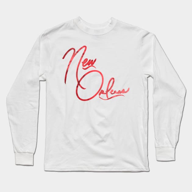 New Orleans Long Sleeve T-Shirt by Stephanie Kennedy 
